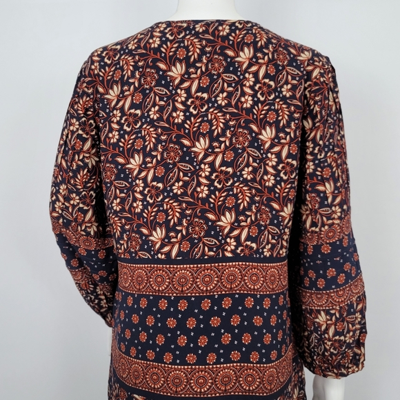 Nwot Daniel Rainn Tassel Tie Long Sleeve Blouse - Picture 9 of 11